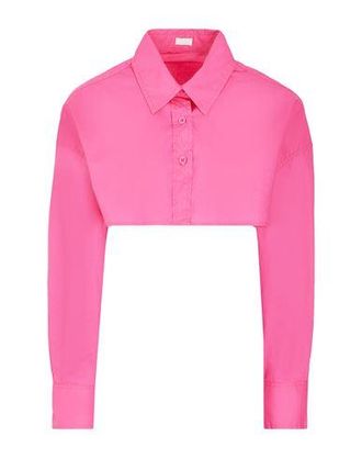 8 by YOOX ORGANIC COTTON CROP SHIRT