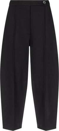 Liviana Conti Stijlvolle Broek voor Vrouwen - Dames - Straight fit broeken - Zwart - S - Broeken
