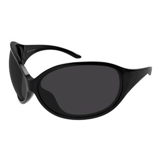 Balenciaga Sunglasses, unisex, Black, Size: ONE SIZE Phantom Round Sunglasses