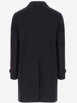 Tagliatore Mens Coat Alton Ultramarine Blue Virgin Wool