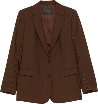 Fabiana Filippi Donna, Giacche, Marrone, XS, new