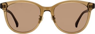 Max Mara MM0107-K Pantos Alt Fit Sunglasses - Brown