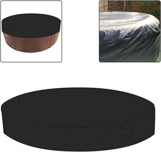 OEM Telo Di Copertura Rotondo Per Vasca Idromassaggio, Pieghevole, Resistente Allumidit&agrave;, Per Esterni, Impermeabile, Resistente Ai Raggi Uv, 200x30 Cm