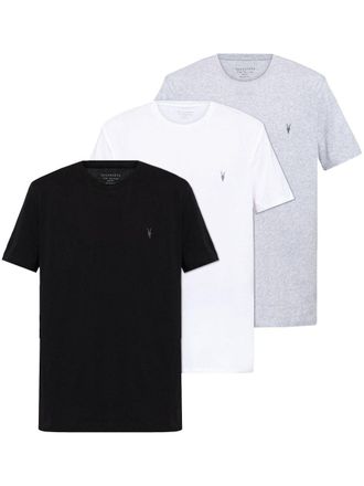 AllSaints Tonic T-shirts (set of three) - men - Organic Cotton - L - Grey