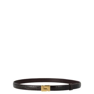 SOEUR Soeur - Ninon Belt - Dames - Accessoires - Bruin - Maat: 80 CM Leer