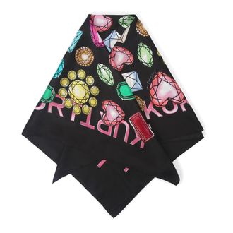 Kurt Geiger Womens Lg Square Scarf - Pink - One Size