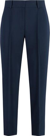 Michael Kors Cropped Broek - Dames - Vrijetijds broeken - Blauw - 3XS - Polyester - Broeken