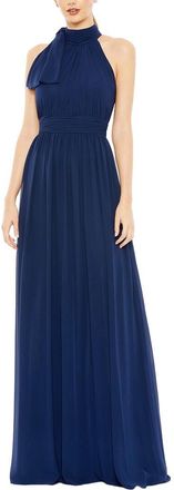 Mac Duggal Sheer Long Dress