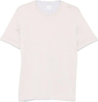 Eleventy T-shirt girocollo in cotone - Toni neutri
