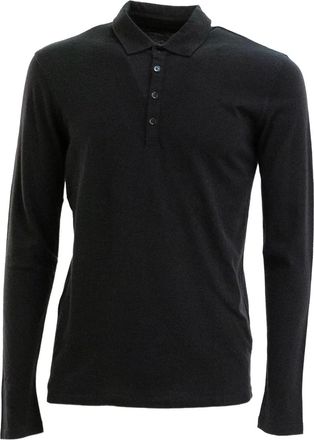 Majestic Filatures Polo a maniche lunghe - Nero