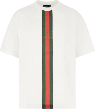 Gucci Hombre, Camisetas, Blanco, Talla: M