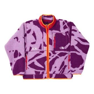 The North Face X Kaws Fleece Jacket Purple NF0A7WLG-76C