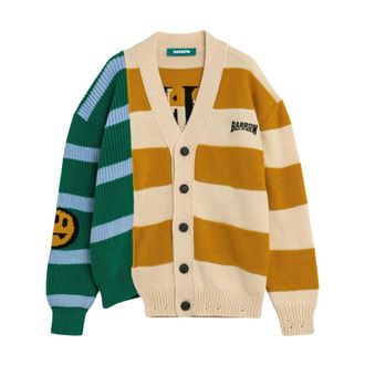 Barrow Cardigan Destroyed - Heren - Vesten - Veelkleurig - M - Wol - Truien & Vesten