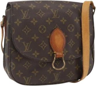 Louis Vuitton Pre-owned Cross Body Bags, female, Brown, Size: ONE SIZE Pre-owned Canvas Cross Body Bag
