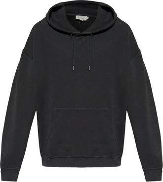 American Vintage Felpa in cotone con cappuccio - Nero