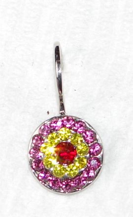 Mariana Womens Pretty Woman Earrings In Red / Yellow/ Fuchsia