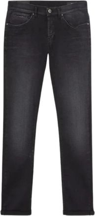 Dondup George Slim-fit Jeans - Heren - Slim Fit Jeans - Zwart - W33 - Katoen - Jeans