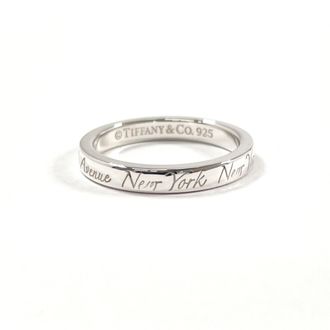 Tiffany & Co. Silver Silver 925 Band Ring (Pre-Owned)