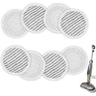 OEM Paquete De 8 Almohadillas De Repuesto Para Mopas De Vapor Shark S7001 S8001 S8201 S7201 S7000amz S7000 S7005 S7020 S7001c, Limpiador Y Fregador De Vap
