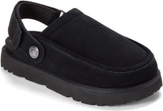 Dearfoams Fireside Coin Convertible Mule Slippers in Black at Nordstrom, Size 11