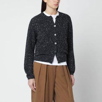 The Row Carbon melange Mauino cardigan
