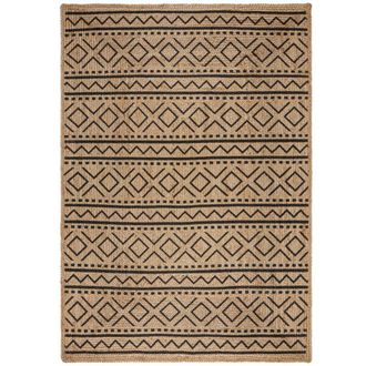 Novatrend Alfombra de sal&oacute;n de yute beige 200x290 cm