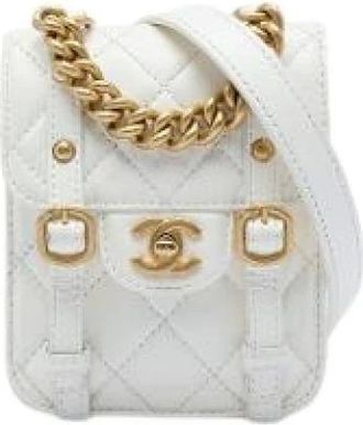Chanel Pre-owned Mini City School - - Pre-owned - Donna - Bianco - ONE SIZE