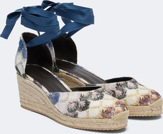 Missoni Eva lam&eacute; espadrille wedges