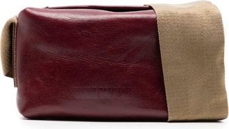 Uma Wang medium leather shoulder bag - women - Calf Leather - One Size - Red
