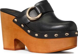 Kate Spade New York halo platform clog in Black at Nordstrom, Size 11