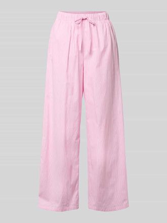 Only Loose Fit Weite Hose aus reiner Baumwolle Modell AUGUSTA in Rosa, Gr&ouml;&szlig;e XL