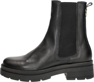 Red-Rag Enkellaarsjes Plat - Dames - Chelseaboots - Zwart - 37 EU - Schoenen