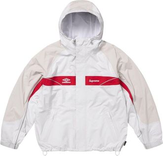 SUPREME x Umbro GORE-TEX Hooded Jacket White SS25J4-WHITE
