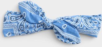 Simons Womens Paisley bow headband