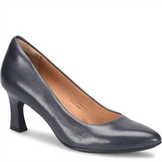 S&ouml;fft Womens Samy Kitten Heel In Navy