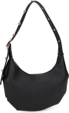 Mali + Lili Addison Faux Leather Shoulder Bag in Black at Nordstrom Rack