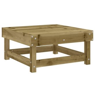vidaXL Taburete De Jard&iacute;n Madera De Pino Impregnada Vidaxl