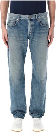 Saint Laurent Relaxed Slim Jean - Heren - Regular Fit Jeans - Blauw - W32 - Katoen - Jeans