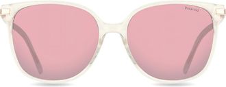 Polaroid PLD 4170/G/S/X Asian Fit Polarized DDB/JQ Womens Sunglasses Clear Size 56