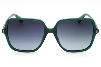 Polaroid PLD6219S Oversized Polarized Sunglasses - Teal