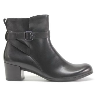 Ecco Ecco Dress Classic 35 209913 Full Grain Leather Womens Zip Up Boots - Black - Size:UK 5-5.5