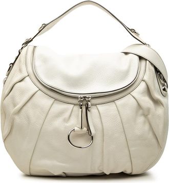 Gucci Pre-owned Gucci Calfskin Icon Bit Satchel Ladies 10UE9VU6DP483NEG