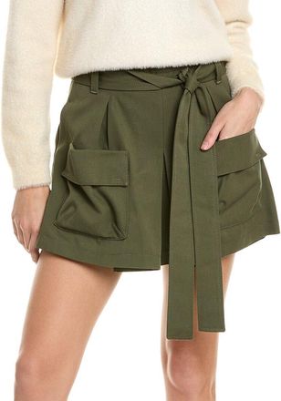 Red Valentino Red Valentino Wool-Blend Skort