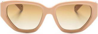 Chloé Brown Marcie Cat-Eye Sunglasses - Womens - Acetate