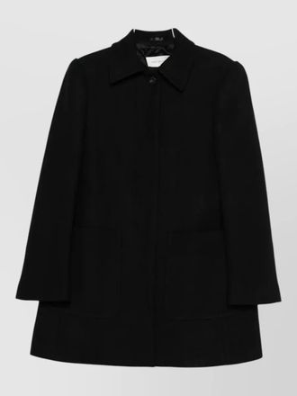 Dries Van Noten mid length coat rebela front pockets