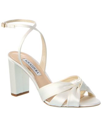 Aquazzura Nina 85 Satin Sandal