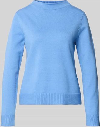 Betty Barclay Strickpullover mit gerippten Abschlüssen in Bleu, Größe 36
