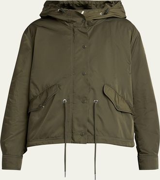 Moncler Noizay Short Parka Jacket
