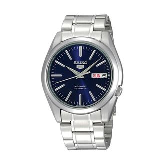 Seiko Accessoires, Heren, Grijs, ONE Size, Modern Zilveren Sport Automatisch Horloge