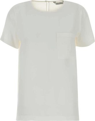 Max Mara Dames, Tops, Wit, Maat: 3XS